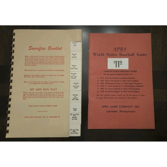 APBA Premier World Series Edition 1966-67 Complete 12 Team Set VG/EX Condition - Picture 15 of 16